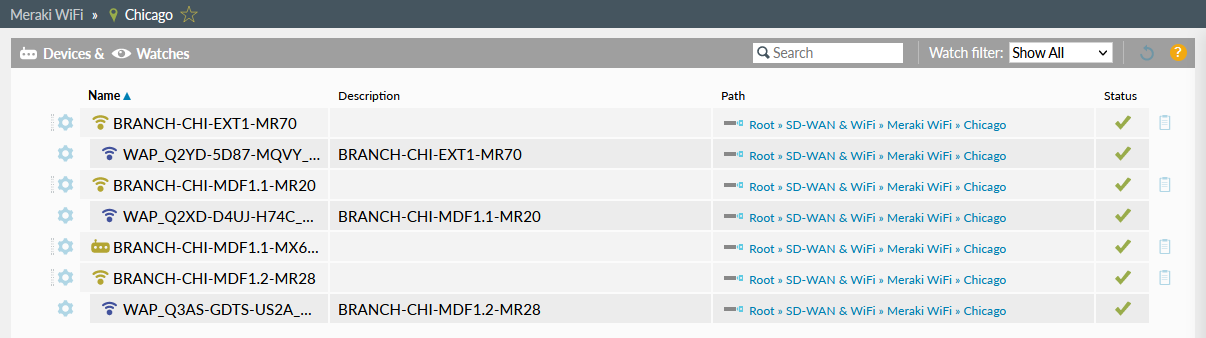 Controller WiFi at Location